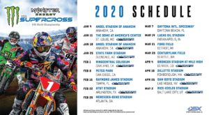 AMA Supercross: Revelado o calendário de 2020 thumbnail