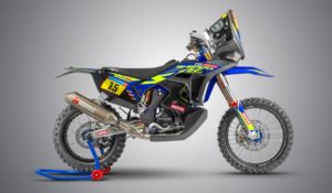 Dakar 2022: Sherco 450 SEF Rally, a nova moto de Rui Gonçalves thumbnail